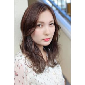 ミディアムウェーブスタイル