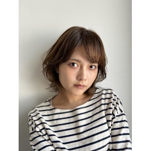 ゆるふわショートボブ