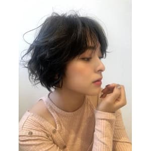 ショートボブパーマ