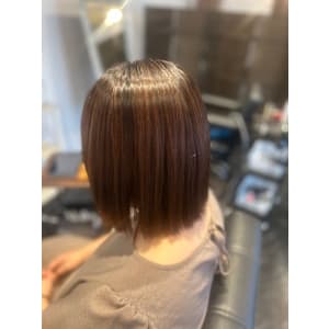 切りぱなしボブ