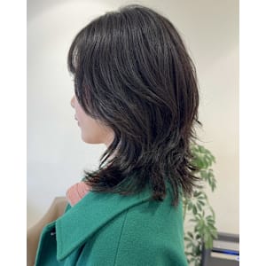 ミディアムレイヤーパーマ