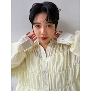 センターパートショート