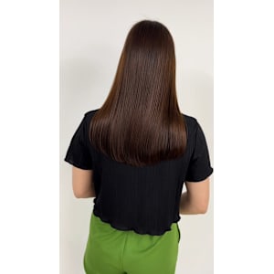 ツヤ感極まる✨ナチュラルブラウン×美フォルムストレート