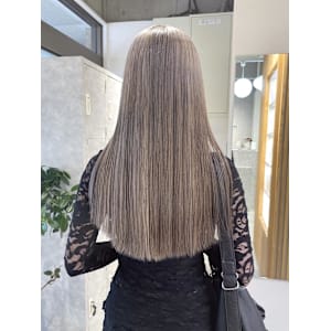 【rizu】グレージュ/ハイトーン/シルバー