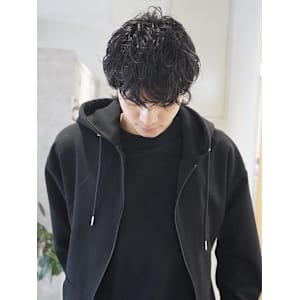 【タニグチ】メンズパーマ/シャドウパーマ/パーマ/30代