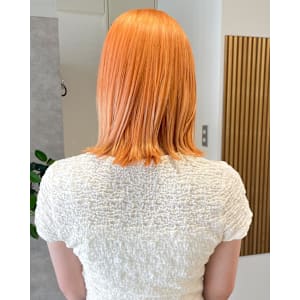 【hinari】オレンジカラー/春カラー/ハイトーンカラー