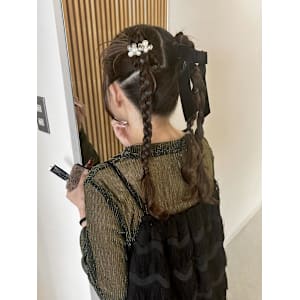 【Nanaka】ツイン編みおろし