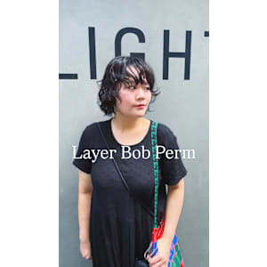 外国人風パーマ/ボブパーマ/伸ばしかけパーマ