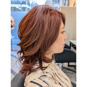 30代40代50代：暖色系カラー