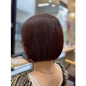 【noi.】シンプルボブ×ナチュラルピンク