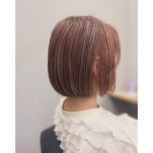 【noi.】馴染ませハイライトカラー×シンプルボブ