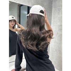 髪質改善＊アッシュグレージュくびれヘア＊美髪【Zina梅田】