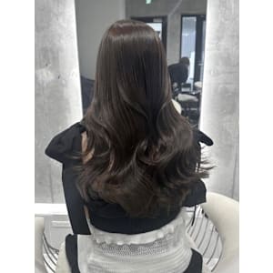 髪質改善＊艶黒髪ウェーブくびれヘア＊美髪【Zina博多】