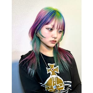 オーダーメイド　デザインカラー　ハイトーン　原宿/表参道