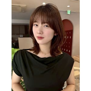 髪質改善＊顔周りレイヤーくびれヘア＊美髪【Zina新宿】