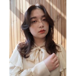 ふんわりかきあげミディアム