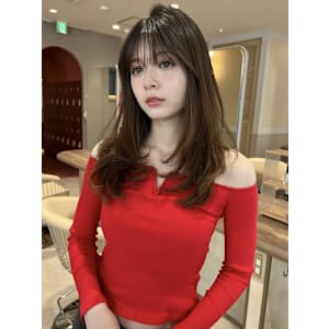 髪質改善＊オリーブハイライトカラー＊美髪【Zina新宿】