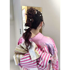 【Nanaka】成人式ヘアセット - MOON by KENJE【ムーンバイケンジ】掲載中