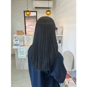 艶髪ダークカラー