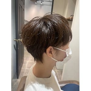 ふんわりマッシュショート♪