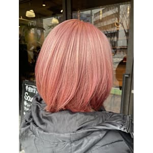 ブリーチ必須！ピンクヘア♪