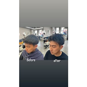 ショート無造作パーマ