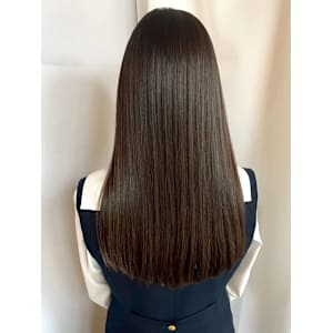 【feliceMICHI 豊田希美】グレージュ 髪質改善 