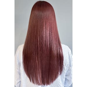 ストレートロング/髪質改善トリートメント/イルミナカラー