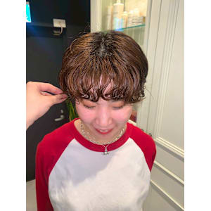 ショートパーマ