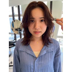 ブリーチなしcolor 柔らかbrown