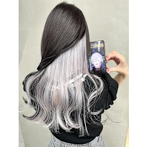 にじさんじ 葛葉 インナー シルバー ホワイト グレー ラベ