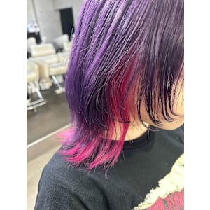 にじさんじ　渡会雲雀　推しカラー　ミディアムウルフ