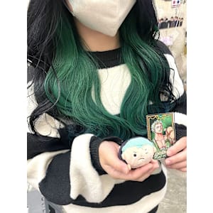 ワンピース ロロノアゾロ 推しカラー インナーカラー