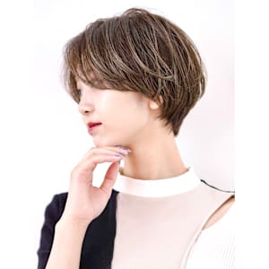 前下がりショート・ボブ/絶壁解消/前髪あり/40代/30代 - INCEPTION  GINZA 銀座【インセプション】掲載中