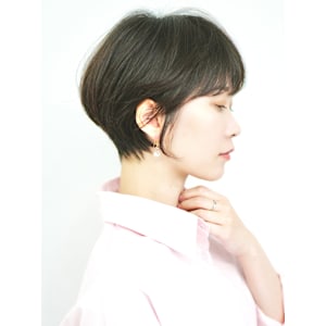 前下がりショート・ボブ/絶壁解消/前髪あり/40代/30代 - INCEPTION  GINZA 銀座【インセプション】掲載中