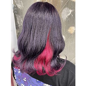 	 にじさんじ 渡会雲雀 インナーカラー アンブレラカラー 