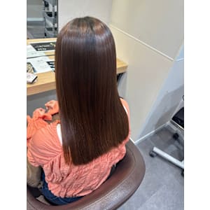 艶髪縮毛矯正/髪質改善/酸性縮毛矯正