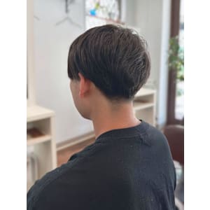 men'sメンズカットツーブロビジネス大人マッシュ30代40