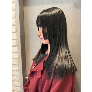 モードな姫カットスタイル【三軒茶屋】