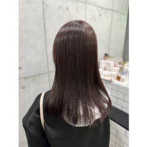 乾かすだけでまとまる柔らかストレート