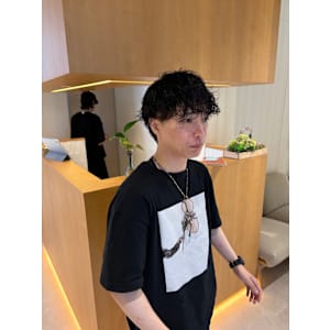 緩めシャドウパーマ