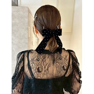 【nanaka】ボブヘアセット/タイトヘア/お呼ばれヘア