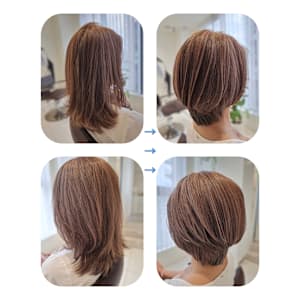 イメチェン！スッキリショートスタイル♪ - Hair & Spa y‐Forme Ginza【ヘアアンドスパユーフォルムギンザ】掲載中