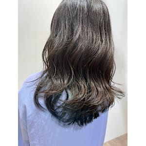 ターコイズ✴インナーカラー