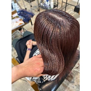 超高濃度水素ケアカラー/カシスピンク/暖色/ブリーチなし