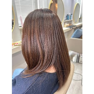 明るめミディアムウォームブラウン♪