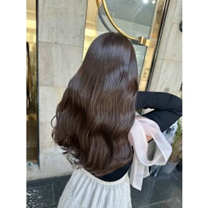 【natsuki】ブリーチ無しで出せる艶感オリーブグレージュ