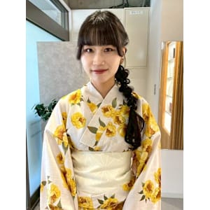 【hinari】浴衣アレンジ/編みおろし/浴衣着付け - MOON by KENJE【ムーンバイケンジ】掲載中