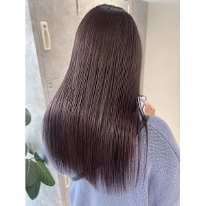 【rizu】髪質改善カラー/パープルカラー/ラベンダーカラー