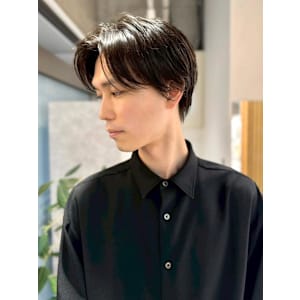 【hishida】ニュアンスパーマ/センターパート/メンズ